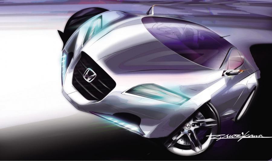  Honda CR-Z Concept 2007 года  (фото 6 из 19)